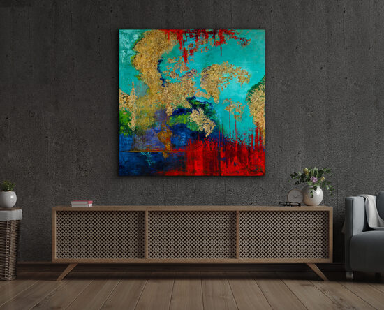 Vászonnyomat - 100x100 cm - 200 év